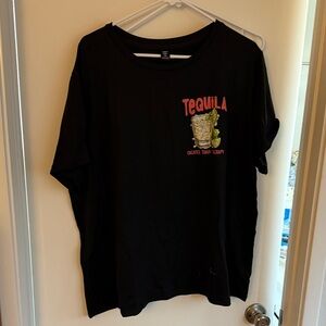 SHEIN Black Graphic Tee